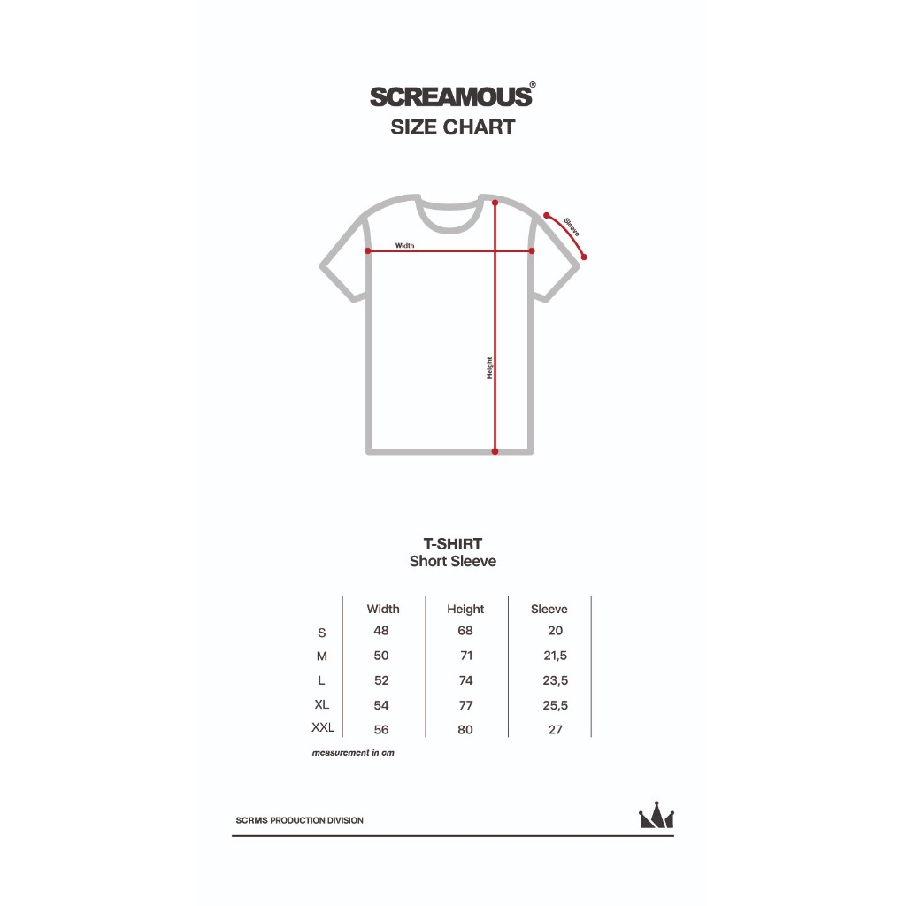 Screamous Kaos T-Shirt Stripe CLOVIS MAROON WHITE