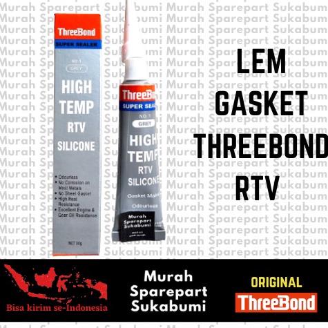 

[❃R54<] Lem Gasket Lem Paking ThreeBond tribon HITEMP RTV SILICONE Net 30gram [64]