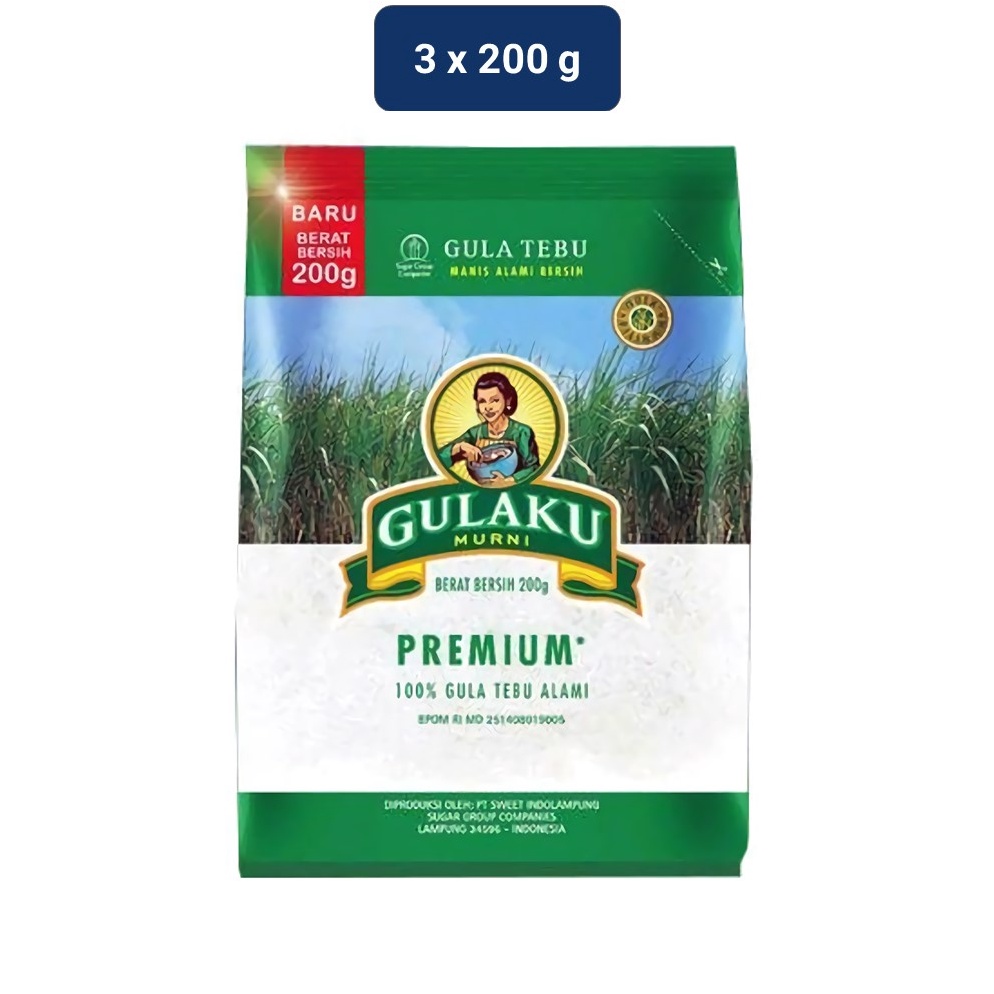 

T3rlar!s Gulaku Sugar Pillow Pack Premium 3 x 200 gr [106]