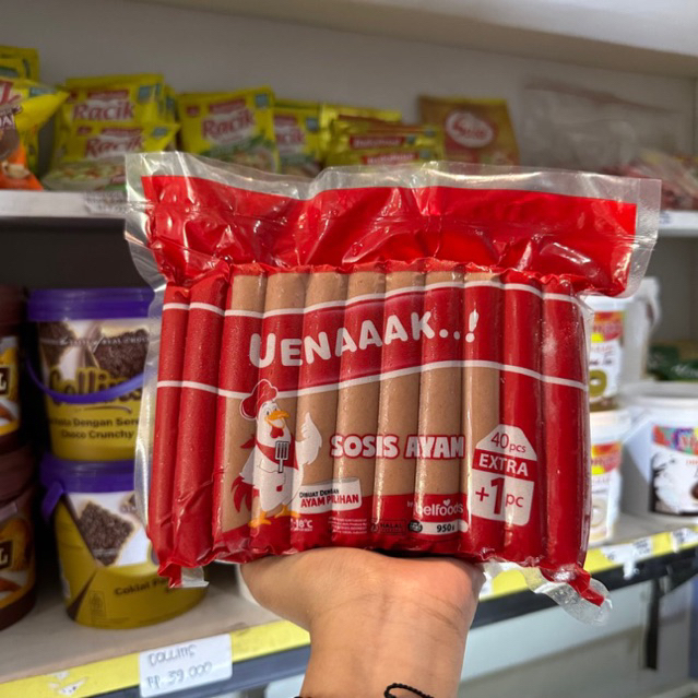 

Belfoods Uenak sosis coklat 950g