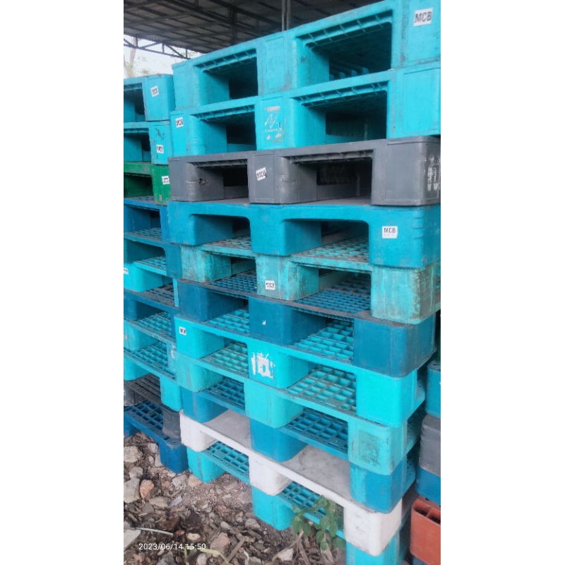 

palet plastik 100*120*15 jaring tipe M