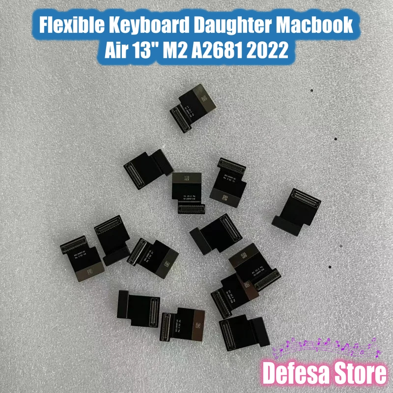 Flexible Keyboard Daughter Macbook Air 13" M2 A2681 2022