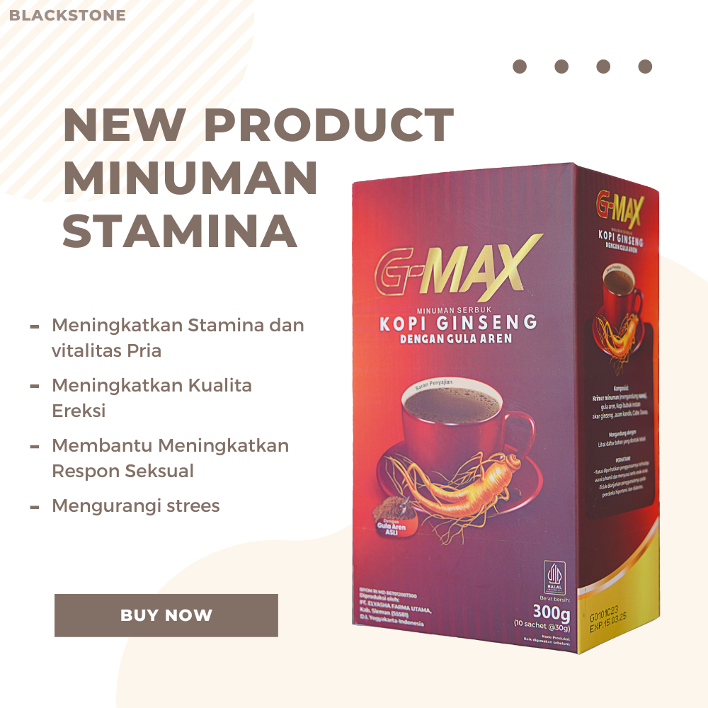 

Coffee G-Max Kopi Kuat Pria Tahan Lama Original 100% Tingkatkan Stamina Vitalitas Pria kopi penambah stamina seksual laki