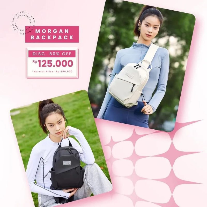 MORGAN BACKPACK by JIMS HONEY RANSEL Tas Punggung Morgan Jims Honey