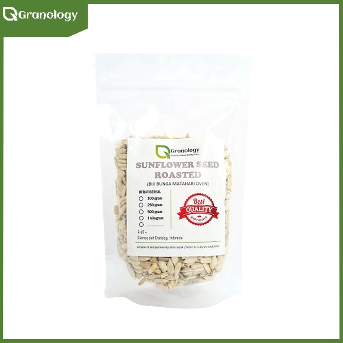 

[✼O89@] Roasted Sunflower Seed / Biji Bunga Matahari Oven (250 gram) by Granology Baru Restok