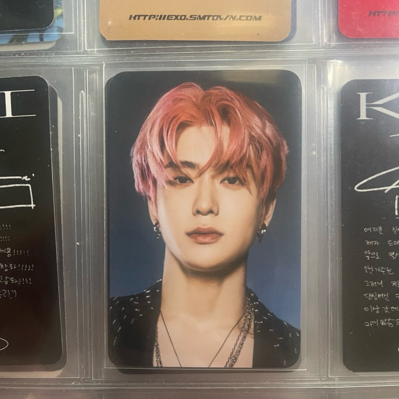 NCT 127 Jaehyun Resonance Tablet Pouch PC Photocard NCT2020