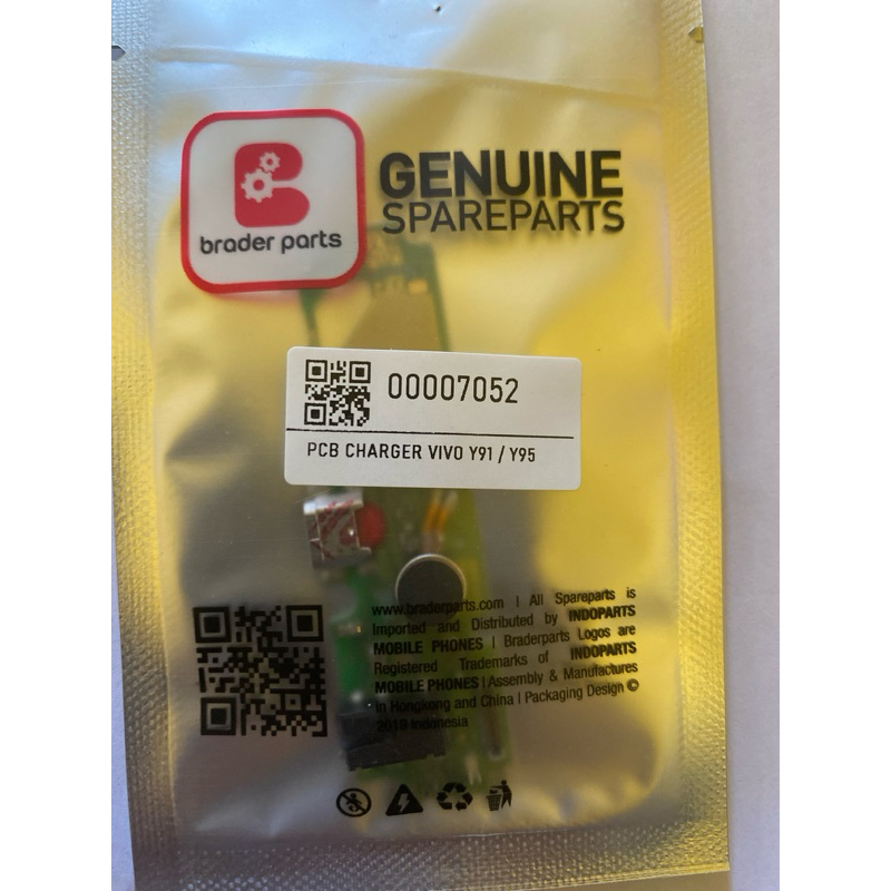 USB PCB CHARGER VIVO Y91/Y95 ORI ADA IC