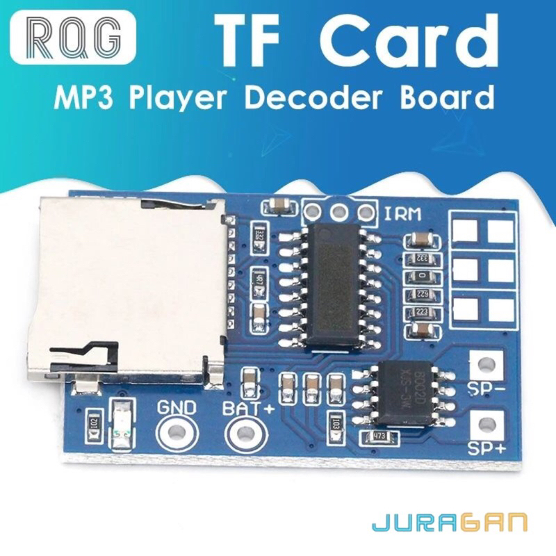 MODUL TF CARD MP3 DECODER MONO 2W AMPLIFIER