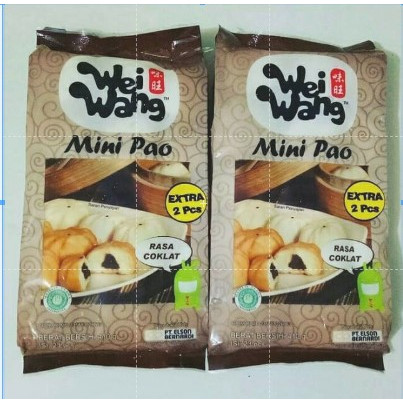 

Wei Wang Mini Pao Mini Coklat isi 23 pcs (extra 2 pcs)