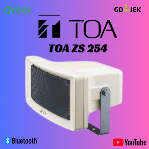 WIDE HORN SPEAKER ZS 254 / ZS-254 / ZS254 SPEAKER OUTDOOR 25 WATT GARANSI RESMI TOA