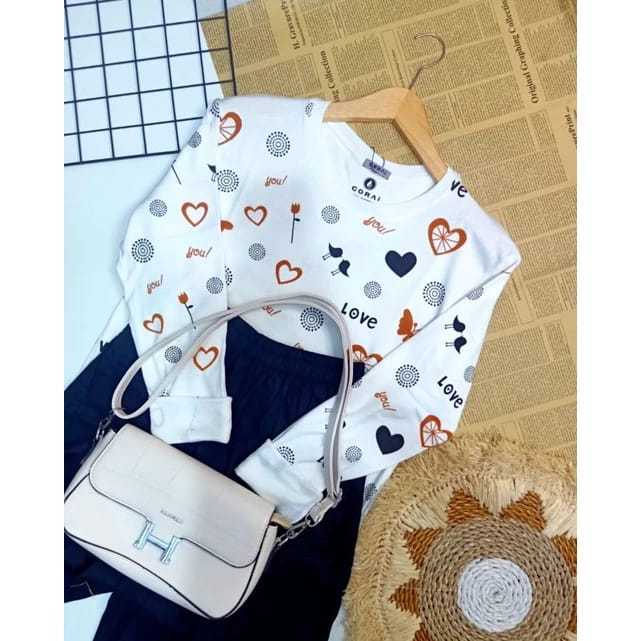 Kaos Motif Printing Premium Tebal/Kaos Rib Printing/Kaos Motif Premium