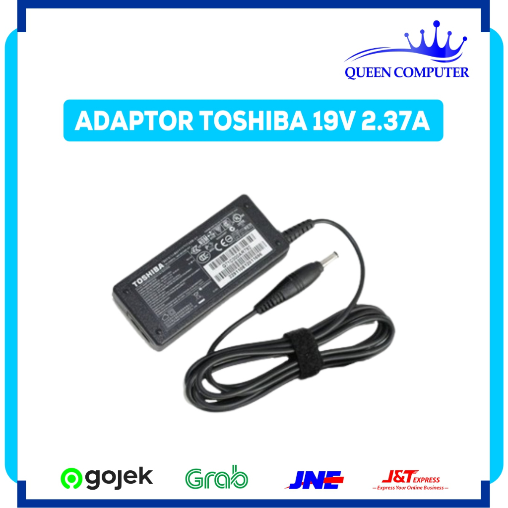 ADAPTOR TOSHIBA ORIGINAL 19V 2.37A