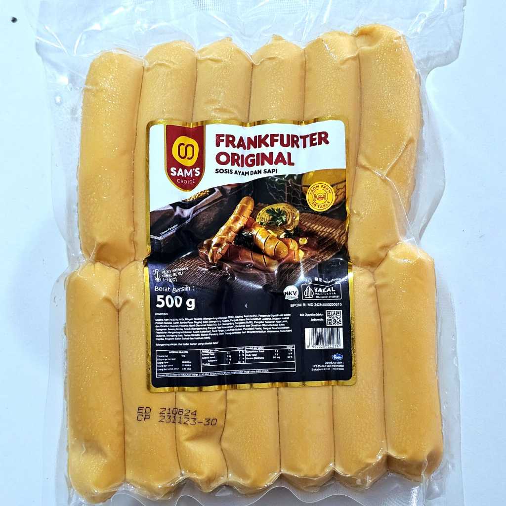 

SAMS CHOICE sosis frankfurter 13pcs 500g