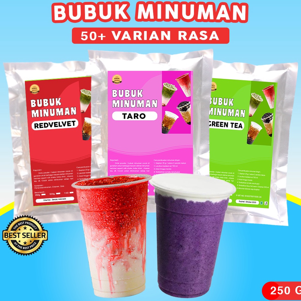 

T3rlar!s BUBUK MINUMAN / SERBUK MINUMAN / BUBUK MINUMAN KEKINIAN / BUBUK MINUMAN 250 GR [150]