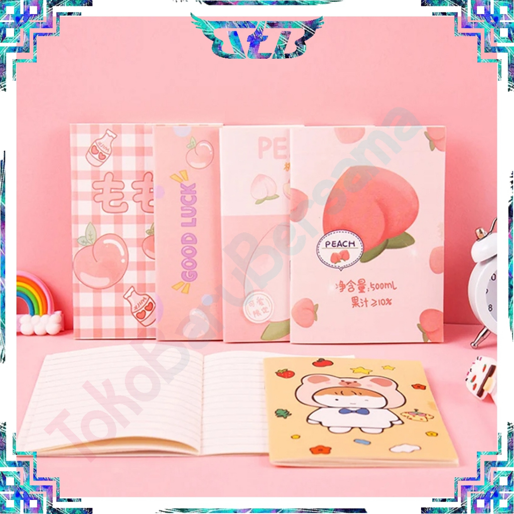 

TBB Notebook Buku Catatan A5 Motif Kartun Lucu Notebook A5 Sewed S102