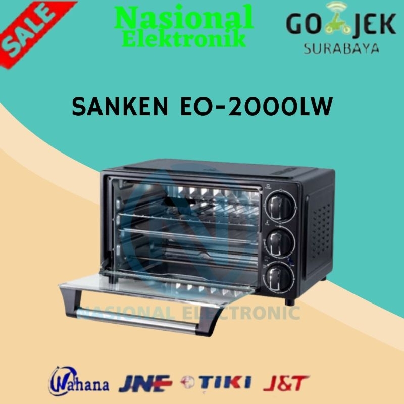 OVEN LISTRIK SANKEN EO-2000LW/OVEN LISTRIK SANKEN/OVEN LISTRIK LOW WATT/PEMANGGANG KUE SANKEN/OVEN L