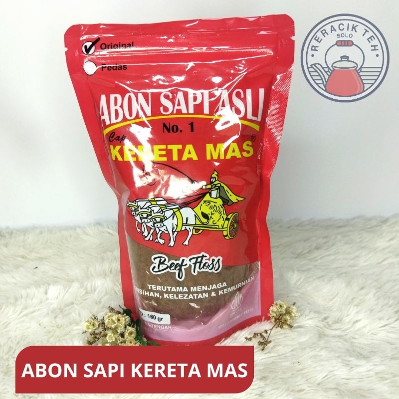 

ABON SAPI KERETA MAS ASLI SOLO netto 160gram