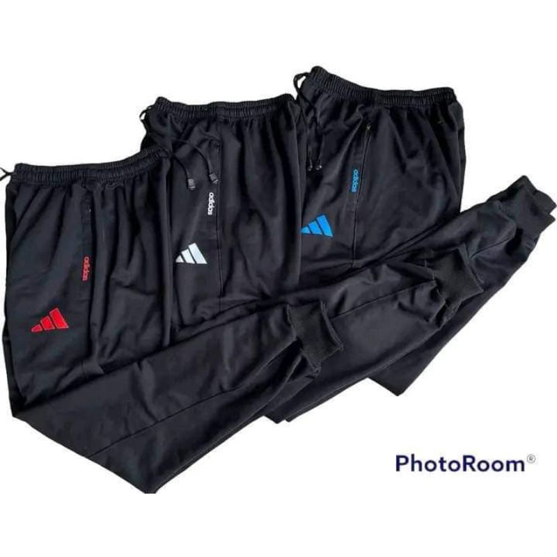 Celana Training panjang pria wanita dewasa|| celana training olahraga panjang kantong resleting