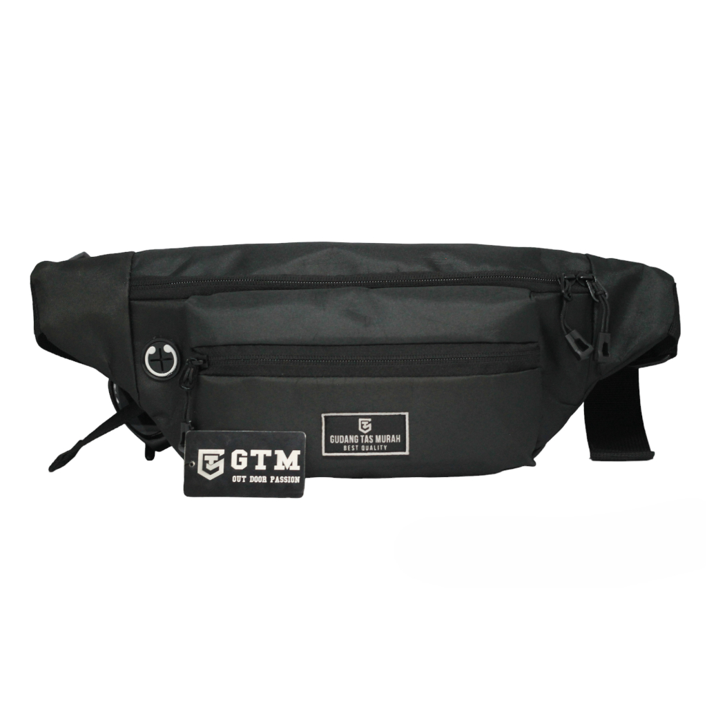 Waistbag Pria Waterproof Apparel Compact Tas Waistbag Pria Terbaru