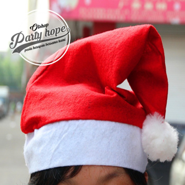 

Unik topi natal murah / topi santa polos all size/ merry christmas / bando Murah