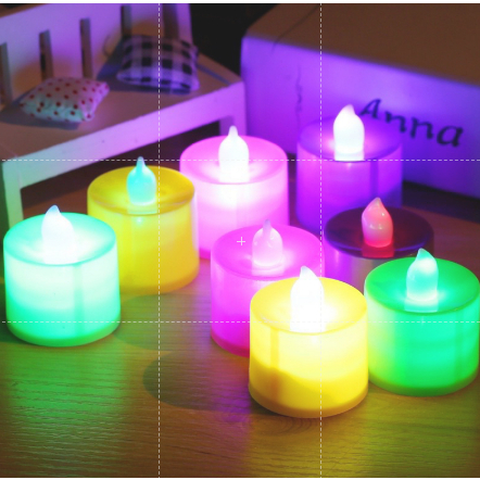 [FAFAFA] Lampu LED Lilin Mini