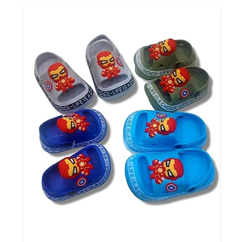 Sandal Selop Anak Laki / DULUK 50E Original  Tali Belakang