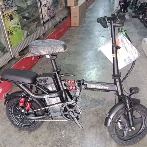 SEPEDA LISTRIK LIPAT FLYING PIGEON Fullsus