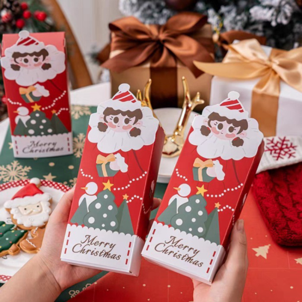 Unik Kotak kue natal/ kotak kue natal/ cookiex packing natal/ kotak natal N Berkualitas