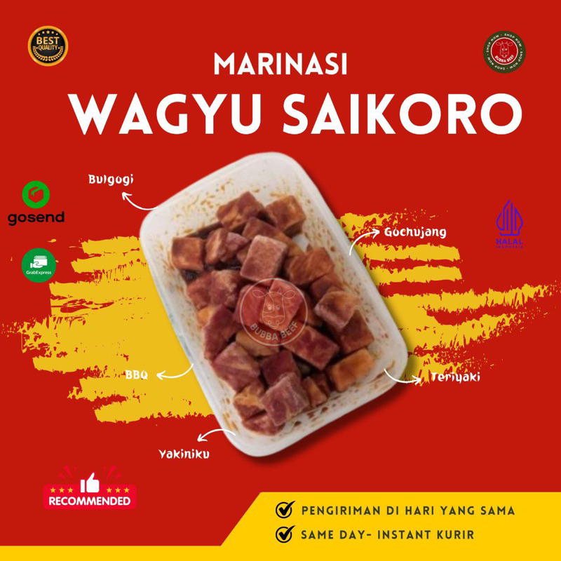 

Daging Sapi Wagyu Saikoro Premium | Beef Saikoro Wagyu | Daging Sapi Import Meltik | Wagyu Cube Saikoro Premium | Wagyu Saikoro Meltik | Beef Saikoro Wagyu Meltik | Saikoro Meltique 500gr