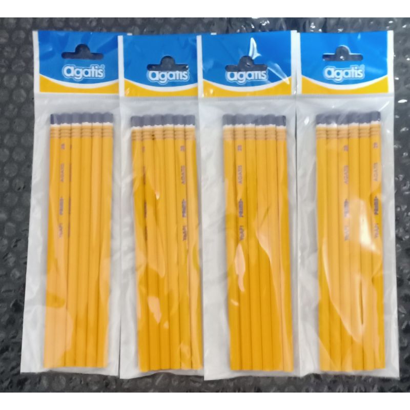 

Pensil 2B AGATIS yelllow 6 pcs