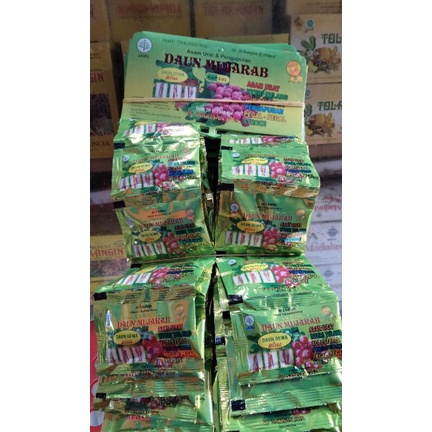 

[✱I48/] daun mujarab kap isi 20 saset @20kap Restok Gan