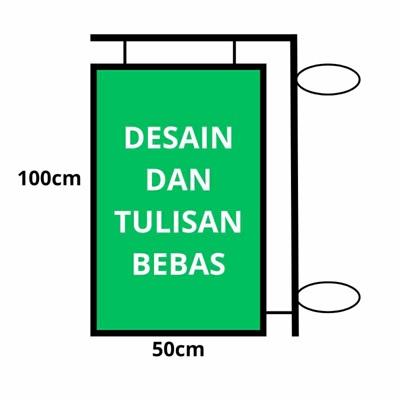 

PAPAN NAMA + PENGAIT + LAMPU