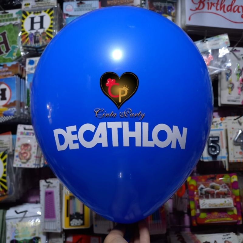 Balon sablon custom logo DECATHLON