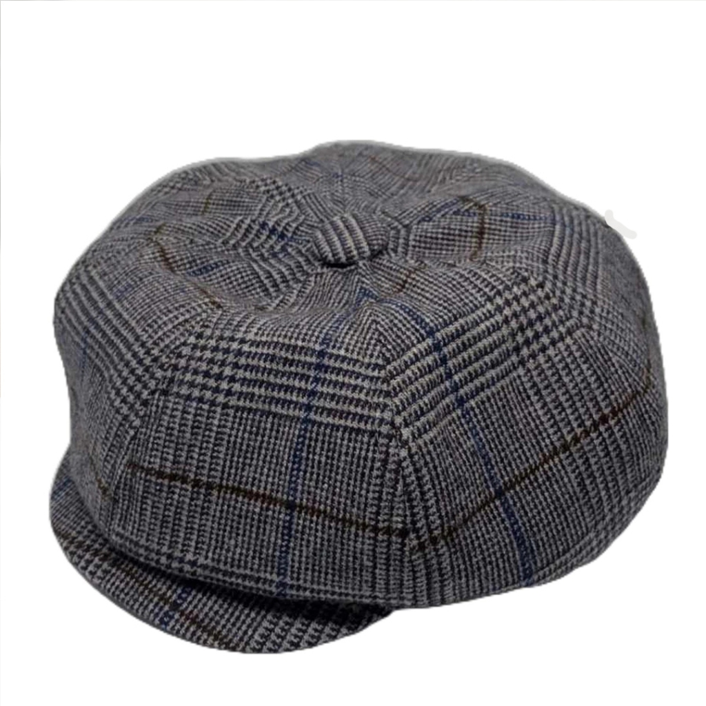 Newsboy Cap Tinosidin Grey Series / Newsboy Cap Tartan Series