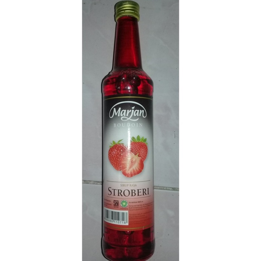 

Past!! Murah Sirup marjan Strawberry 460 ml Buruan Order Gan