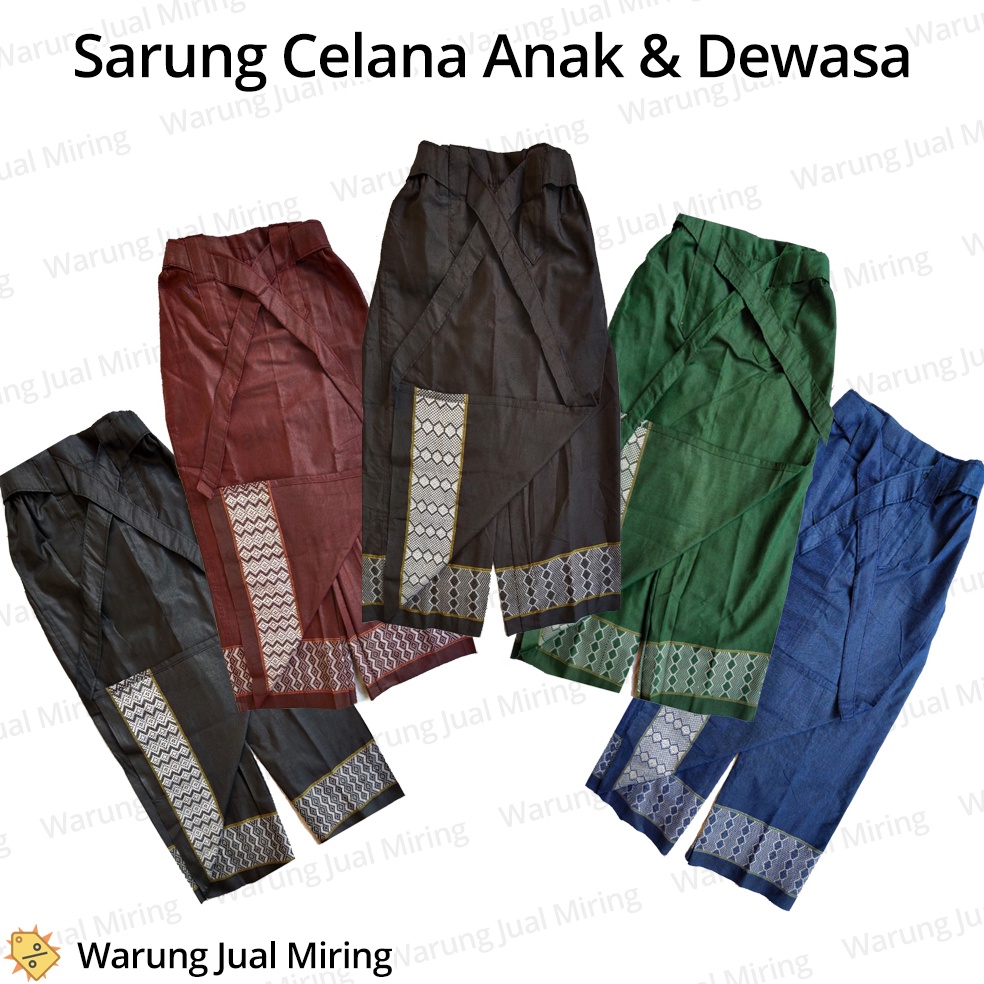 KODE SBR568 SARUNG CELANA Instan Anak Remaja Dewasa TK SD SMP SMA Kain Sarcel Celsar Celarung Panjan