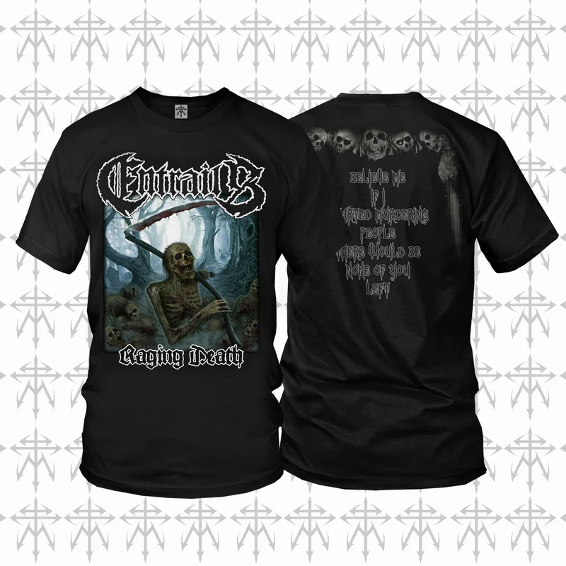 ORIGINAL TSHIRT ENTRAILS - RAGING DEATH