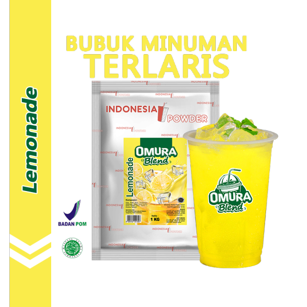 

Lemonade 1 Kg / Bubuk Minuman Premium Merk Omura Blend