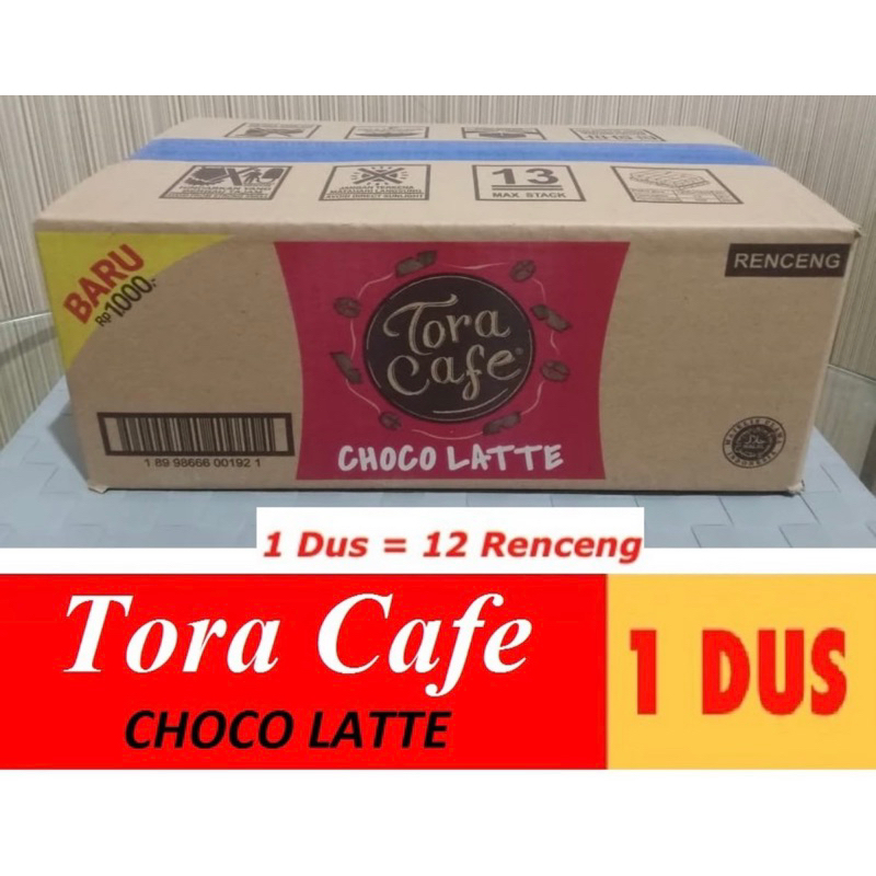 

Torabika Tora Cafe CHOCOLATE 22 gr x 10pcs (HARGA 1 DUS)