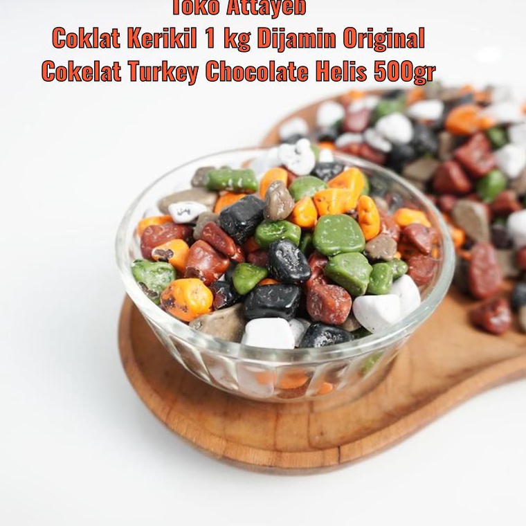 

Coklat Kerikil Fanatik 1kg Dijamin Original Cokelat Turkey Chocolate 500gr 52