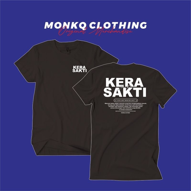 Q07 MONKQ | Kaos Iks Pi Kera Sakti | Kaos Kera Sakti | Kaos IKS PI | Kaos IKS PI simpel | Kaos Silat