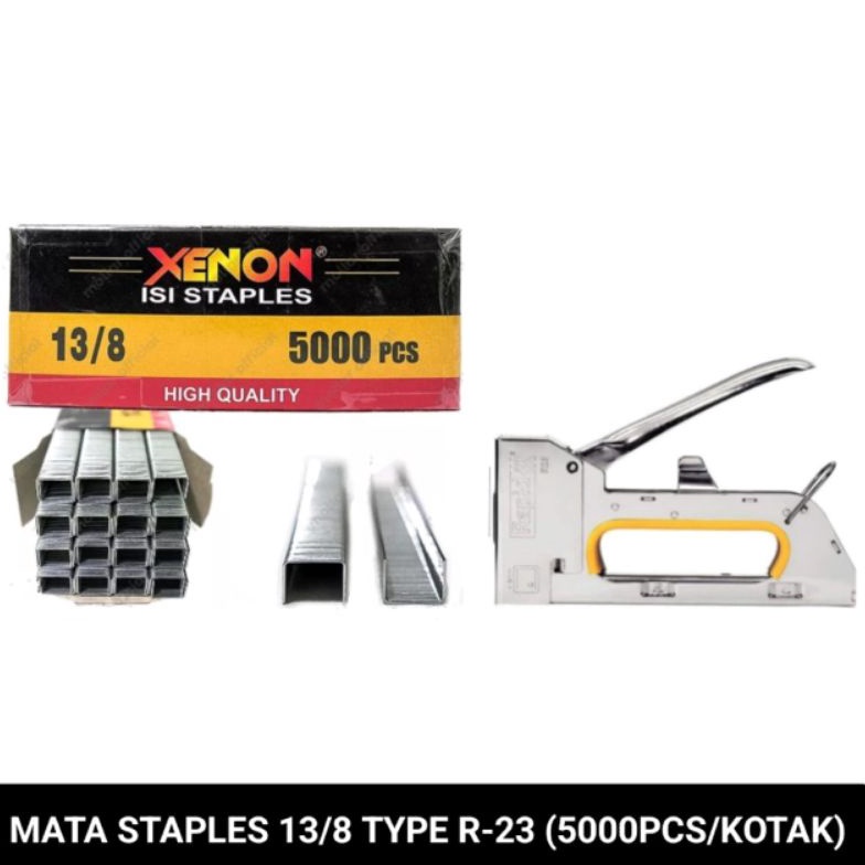 

[COD AE75] xenon refil / isi mata staples / gun tacker 13/8 type R-23 gnyz0