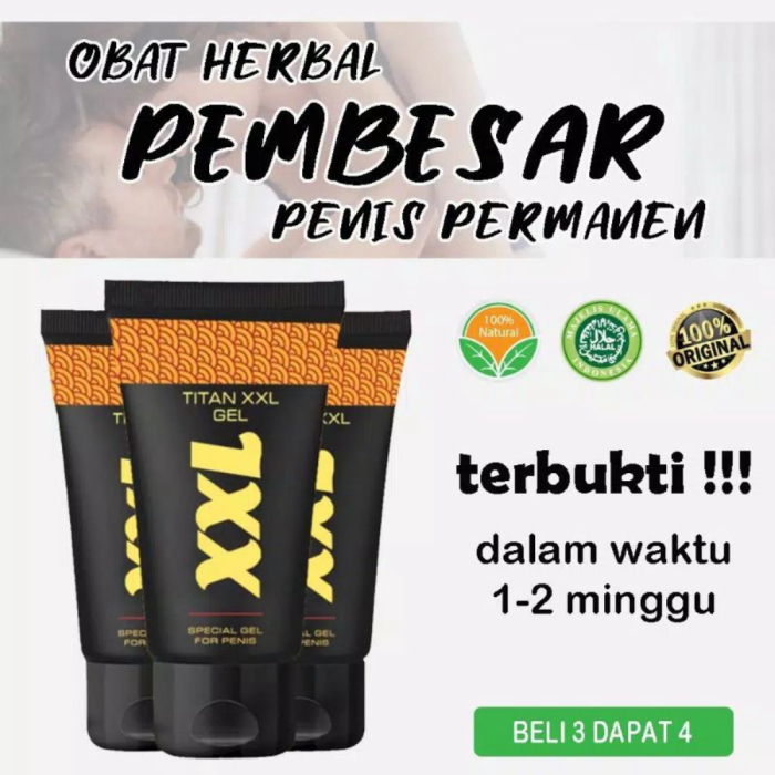 Titan Xxl Gel Cream Pembesar Asli 100 Original Rusia - Bisa Cod Murah Meriah