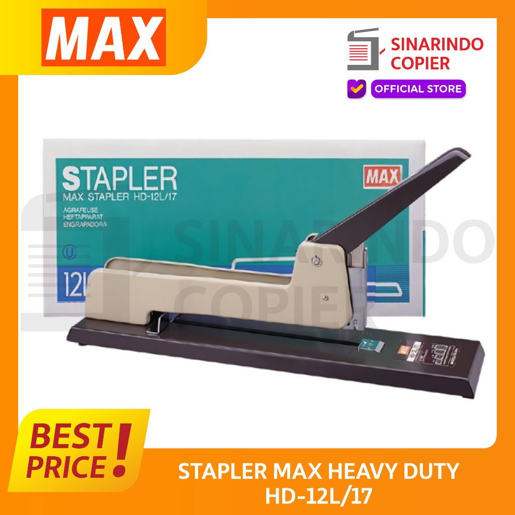 

Stapler/Staples MAX Heavy Duty HD-12L/17