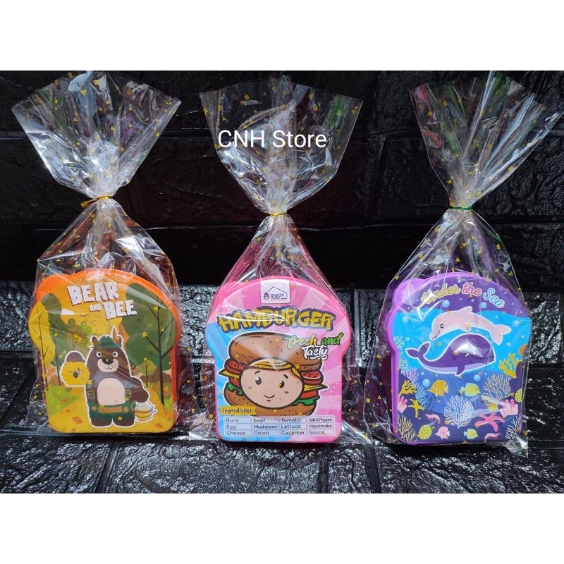 SOUVENIR ULTAH ANAK / HAMPERS ULTAH LUNCHBOX SAJA