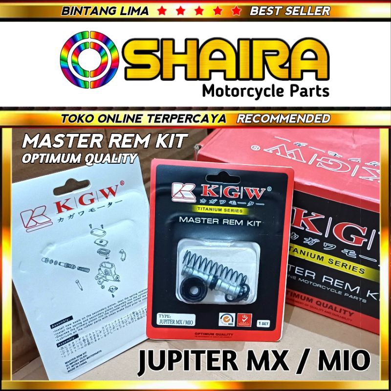MASTER REM KIT/SEAL MASTER REM DEPAN JUPITER MX/MIO/VEGA ZR/VIXION/SCORPIO/KING/FIZ R SEAL MASTER RE