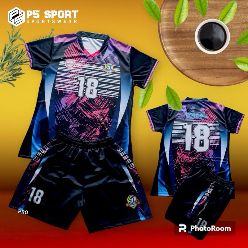 JERSEY VOLI WANITA DKI NAVY