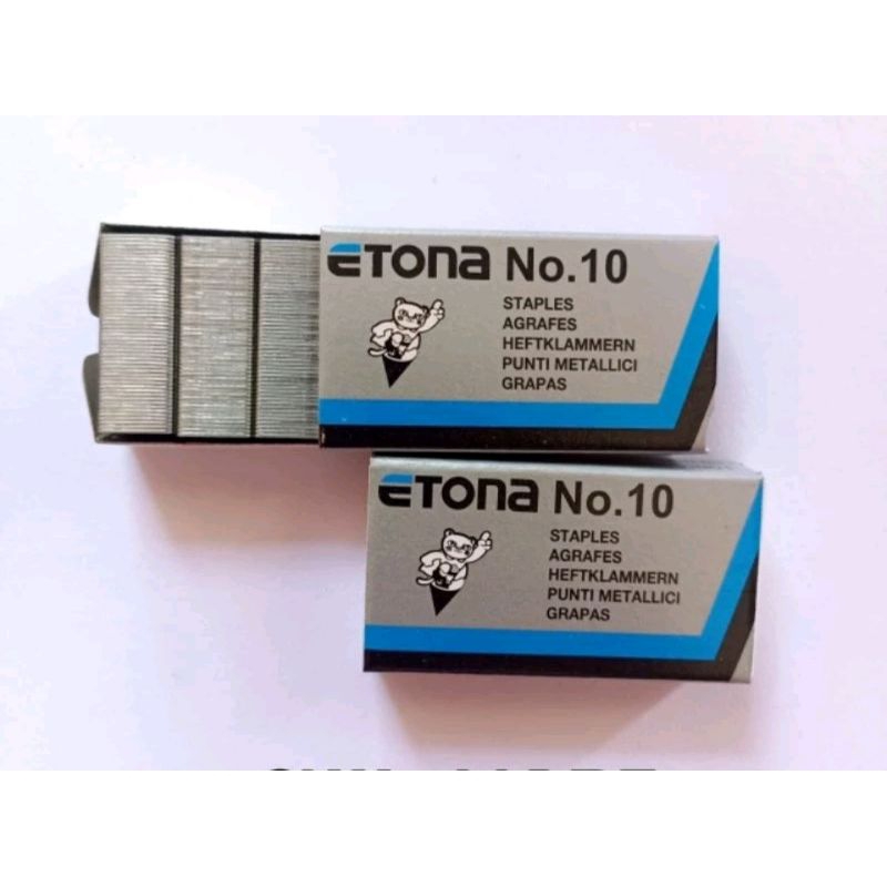 

Isi Staples Etona No. 10
