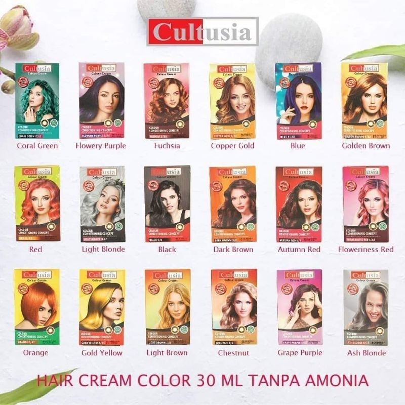 CULTUSIA HAIR COLOR