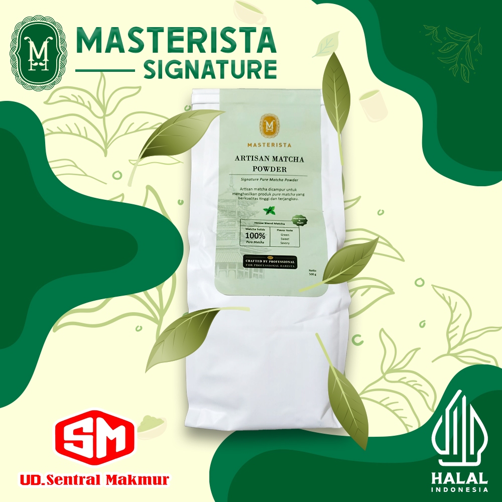 

BUBUK MINUMAN MERK "MASTERISTA" MATCHA SIGNATURE PUREE
